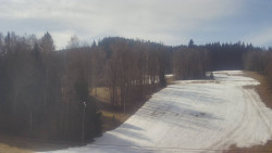 Dojezd hlavní sjezdovky