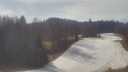 Dojezd hlavní sjezdovky