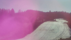 Dojezd hlavní sjezdovky