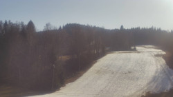 Dojezd hlavní sjezdovky