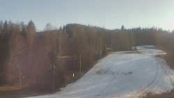 Dojezd hlavní sjezdovky