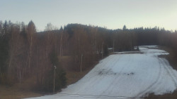 Dojezd hlavní sjezdovky