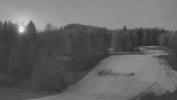 Dojezd hlavní sjezdovky