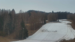 Dojezd hlavní sjezdovky