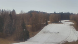 Dojezd hlavní sjezdovky