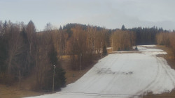 Dojezd hlavní sjezdovky