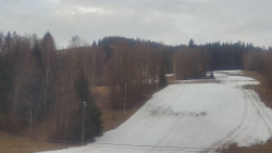 Dojezd hlavní sjezdovky