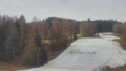 Dojezd hlavní sjezdovky