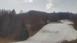 Dojezd hlavní sjezdovky