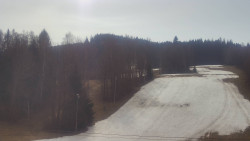 Dojezd hlavní sjezdovky