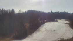 Dojezd hlavní sjezdovky