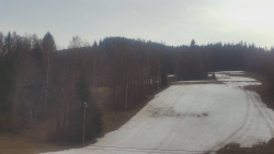 Dojezd hlavní sjezdovky