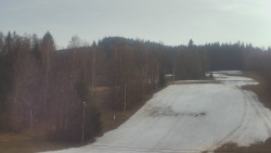 Dojezd hlavní sjezdovky