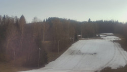 Dojezd hlavní sjezdovky