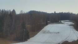 Dojezd hlavní sjezdovky