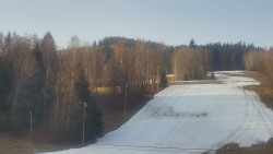 Dojezd hlavní sjezdovky