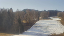 Dojezd hlavní sjezdovky