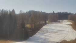 Dojezd hlavní sjezdovky