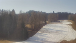 Dojezd hlavní sjezdovky