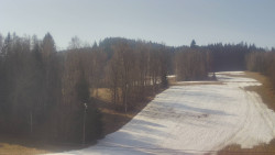 Dojezd hlavní sjezdovky