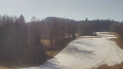 Dojezd hlavní sjezdovky