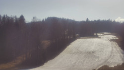 Dojezd hlavní sjezdovky