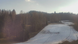 Dojezd hlavní sjezdovky