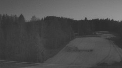 Dojezd hlavní sjezdovky