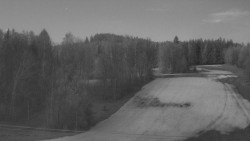 Dojezd hlavní sjezdovky