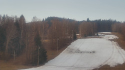 Dojezd hlavní sjezdovky