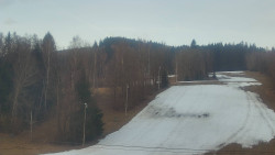 Dojezd hlavní sjezdovky