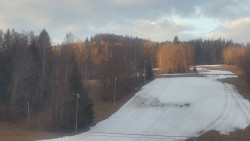 Dojezd hlavní sjezdovky