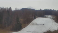 Dojezd hlavní sjezdovky