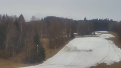 Dojezd hlavní sjezdovky