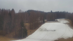 Dojezd hlavní sjezdovky