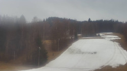 Dojezd hlavní sjezdovky