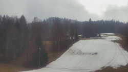 Dojezd hlavní sjezdovky