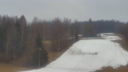 Dojezd hlavní sjezdovky