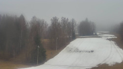 Dojezd hlavní sjezdovky