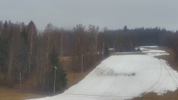 Dojezd hlavní sjezdovky