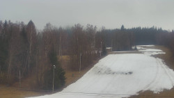 Dojezd hlavní sjezdovky