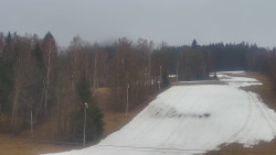 Dojezd hlavní sjezdovky