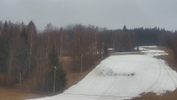 Dojezd hlavní sjezdovky