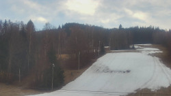 Dojezd hlavní sjezdovky