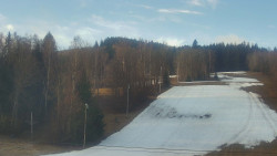 Dojezd hlavní sjezdovky