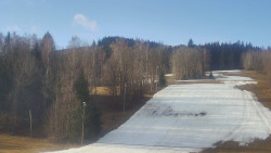 Dojezd hlavní sjezdovky