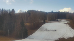 Dojezd hlavní sjezdovky