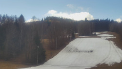 Dojezd hlavní sjezdovky