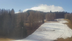 Dojezd hlavní sjezdovky