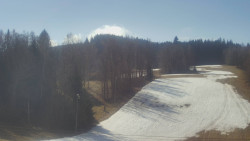 Dojezd hlavní sjezdovky